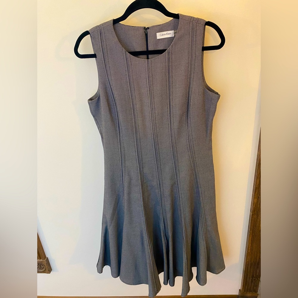 Calvin Klein Pleated Dress